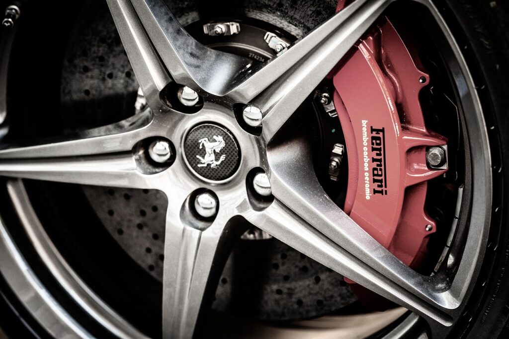 ferrari, car, wheel, brake, car wallpapers, vehicle, automobile, caliper